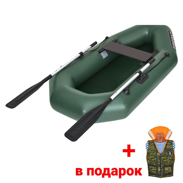 М-1 Оптима (200 см) Лодка (зеленая 2617)