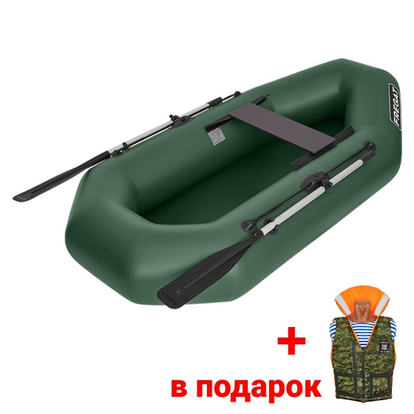 М-11 Оптима (240 см) Лодка (зеленая 2738)